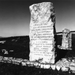 Inscription of memorial stone at Portella della Ginestra